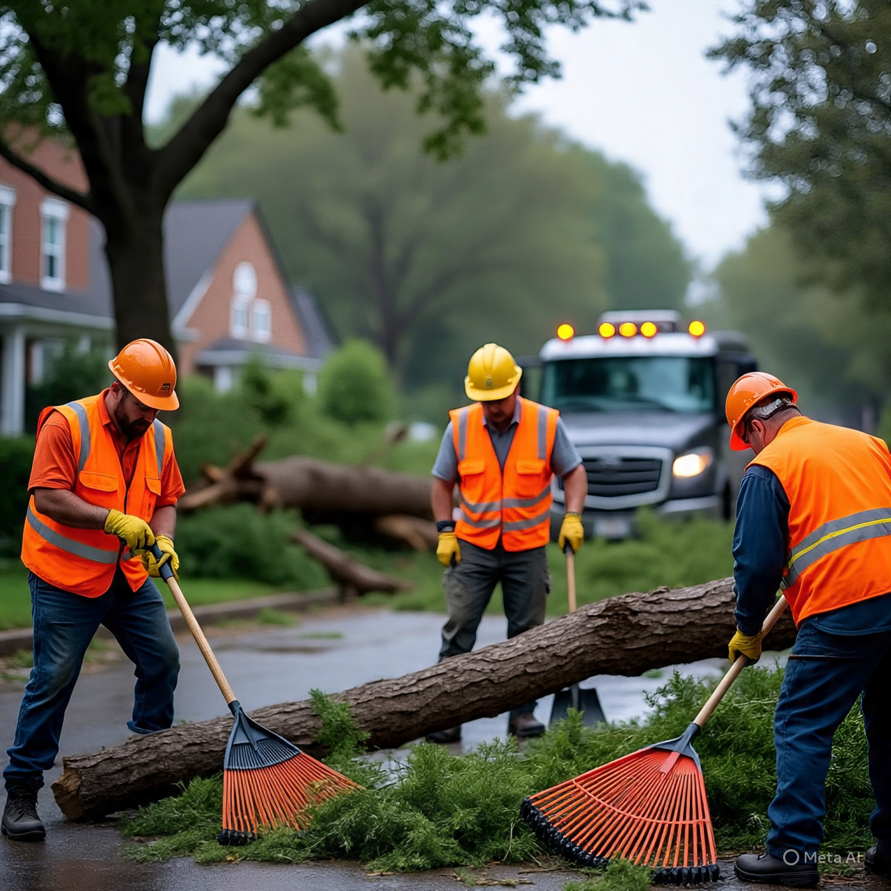 Storm debris cleanup in Colorado Springs – safe roof and yard cleaning after heavy storms and seasonal weather.